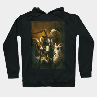 The Three Billy Goats Rough Hoodie